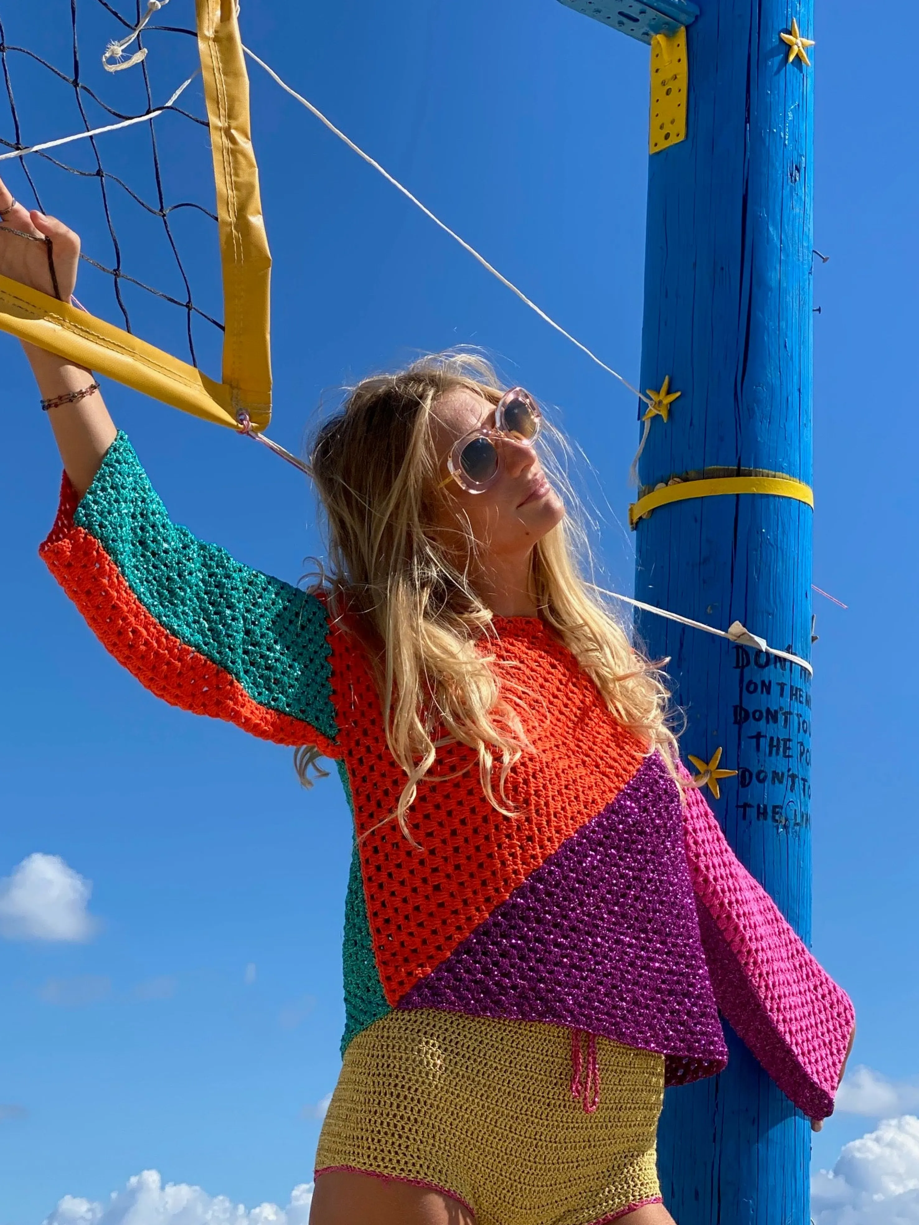 Rose Carmine Iconics|Sweaters-SWEATER DIAGONALES STRONGS