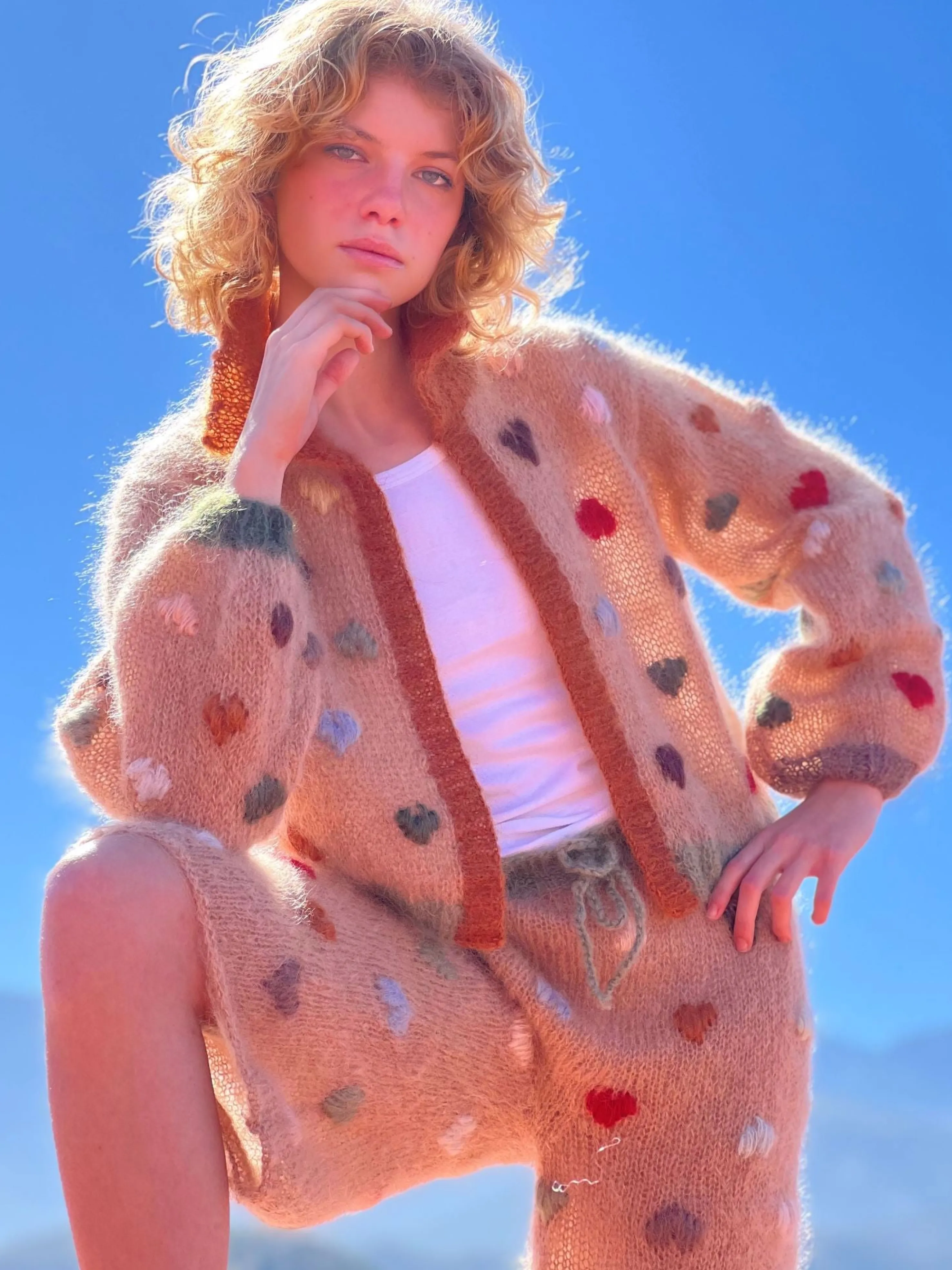 Rose Carmine Boleros-BOLERO MON AMOUR BEIGE