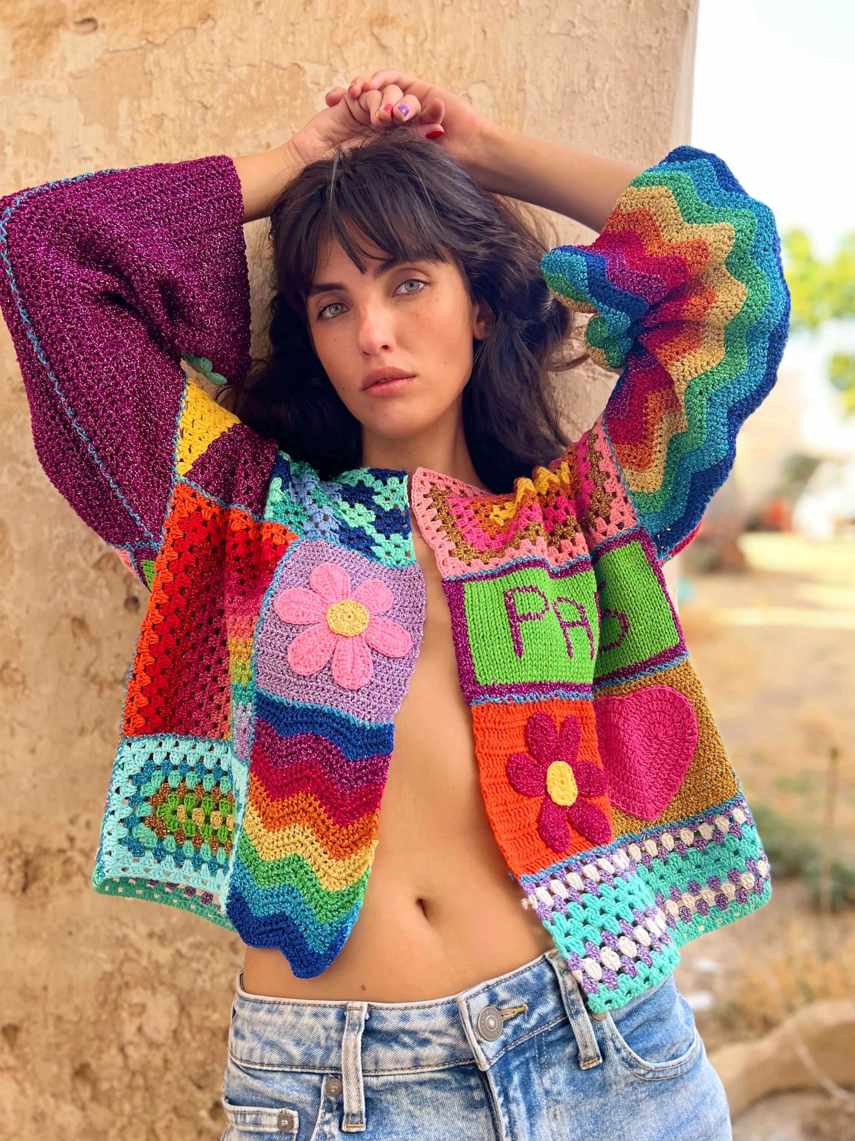 Rose Carmine Iconics|Boleros-COUTURE BOLERO