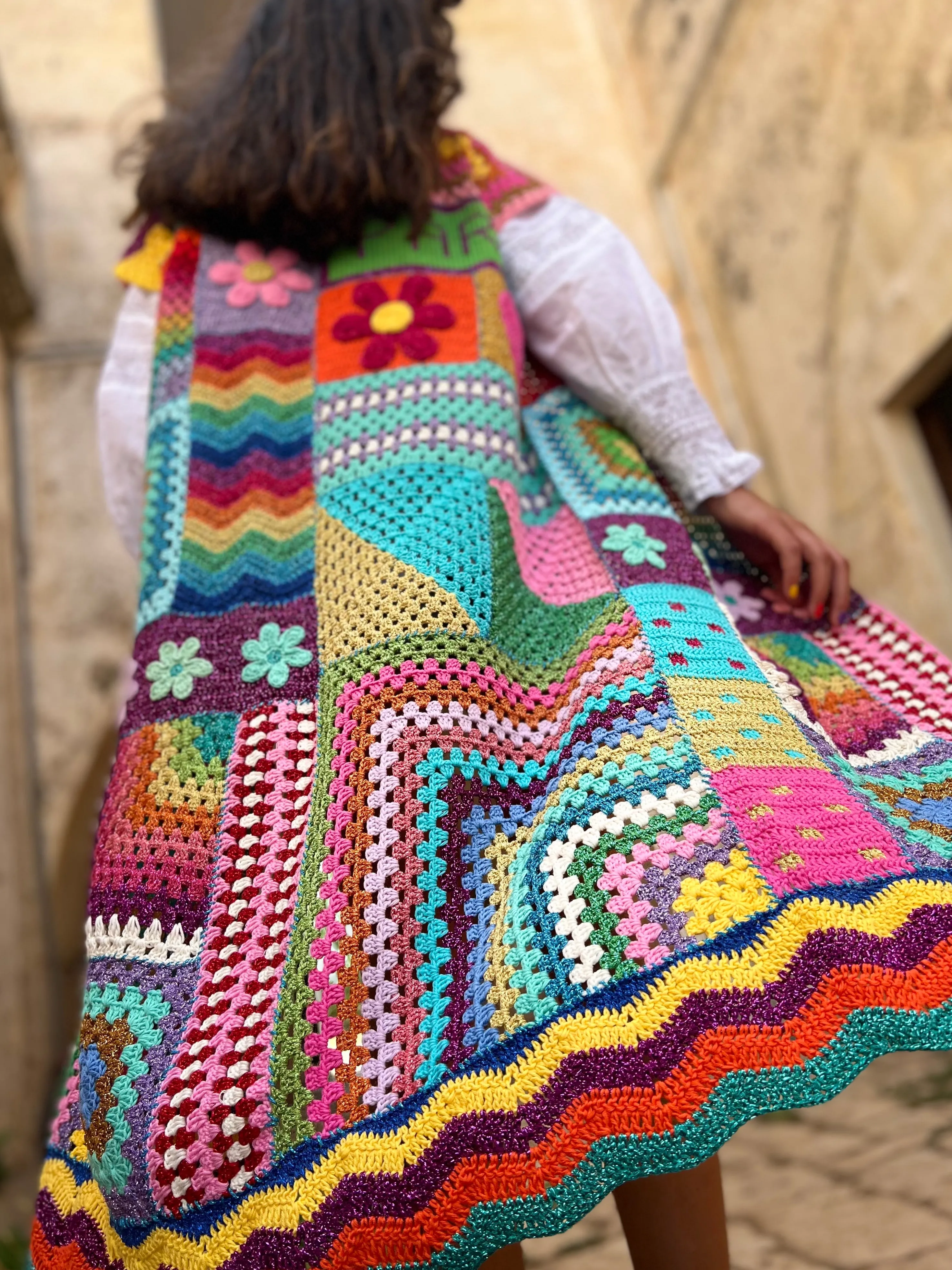 Rose Carmine Coats-COUTURE COAT NO SLEEVES