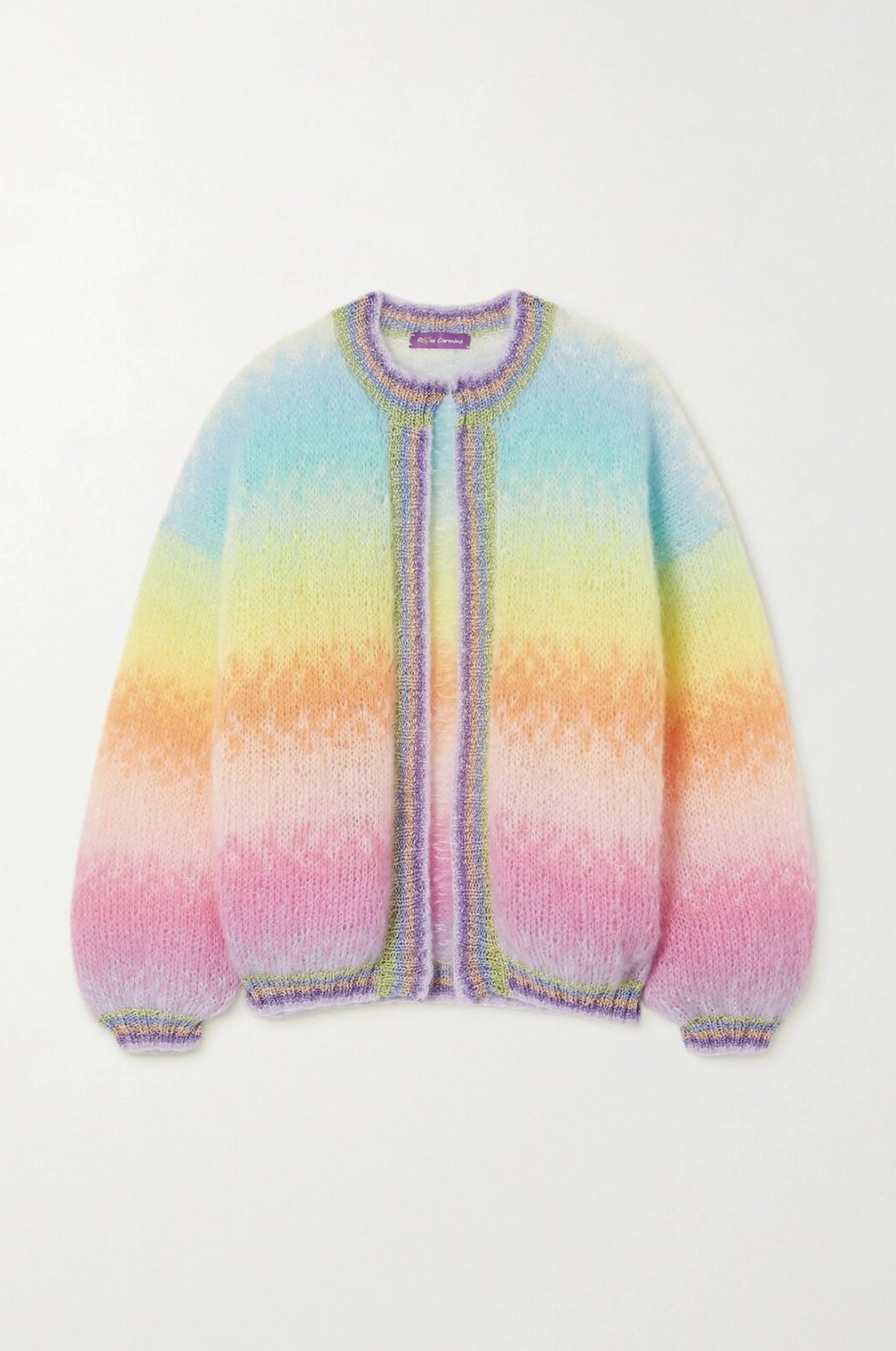 Rose Carmine Iconics|Jackets-PASTEL TIE&DYE LITTLE JACKET (Spring / Summer)