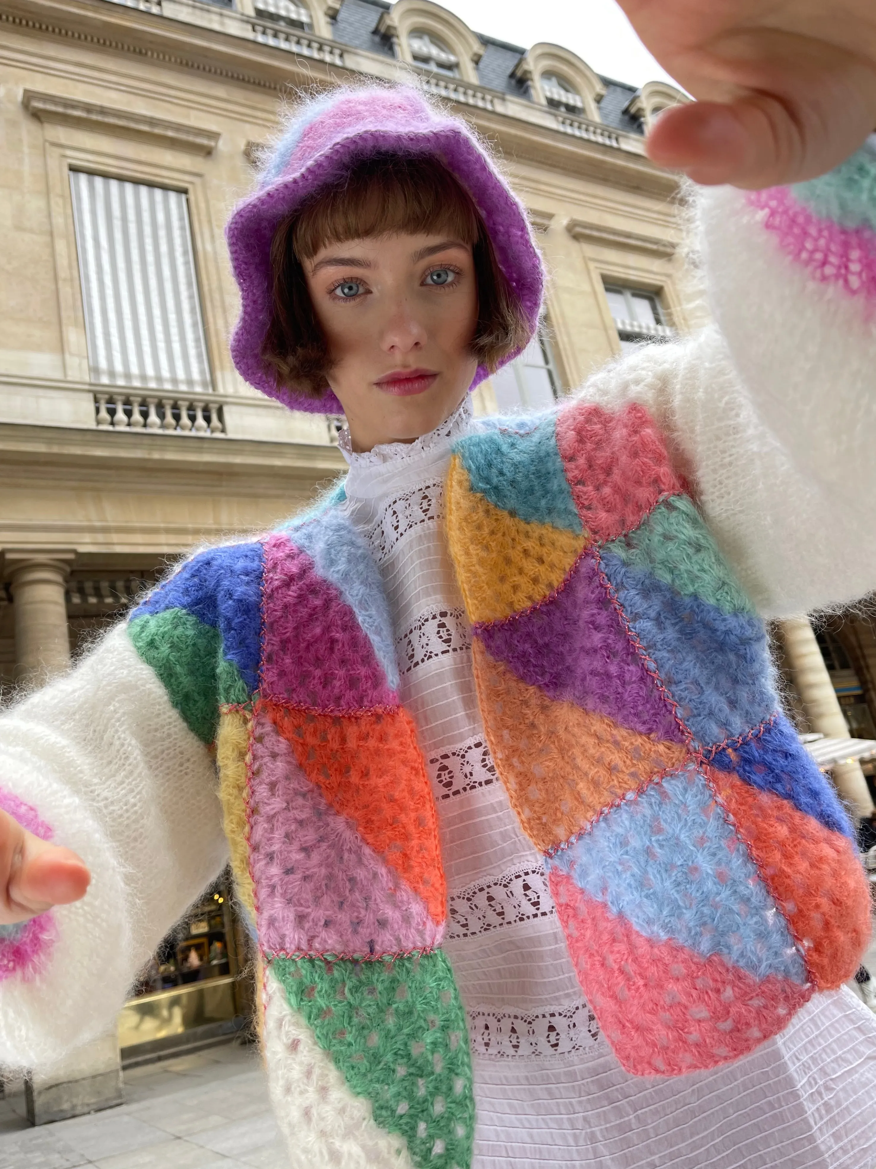 Rose Carmine Boleros-PASTEL DIAGONALES BOLERO