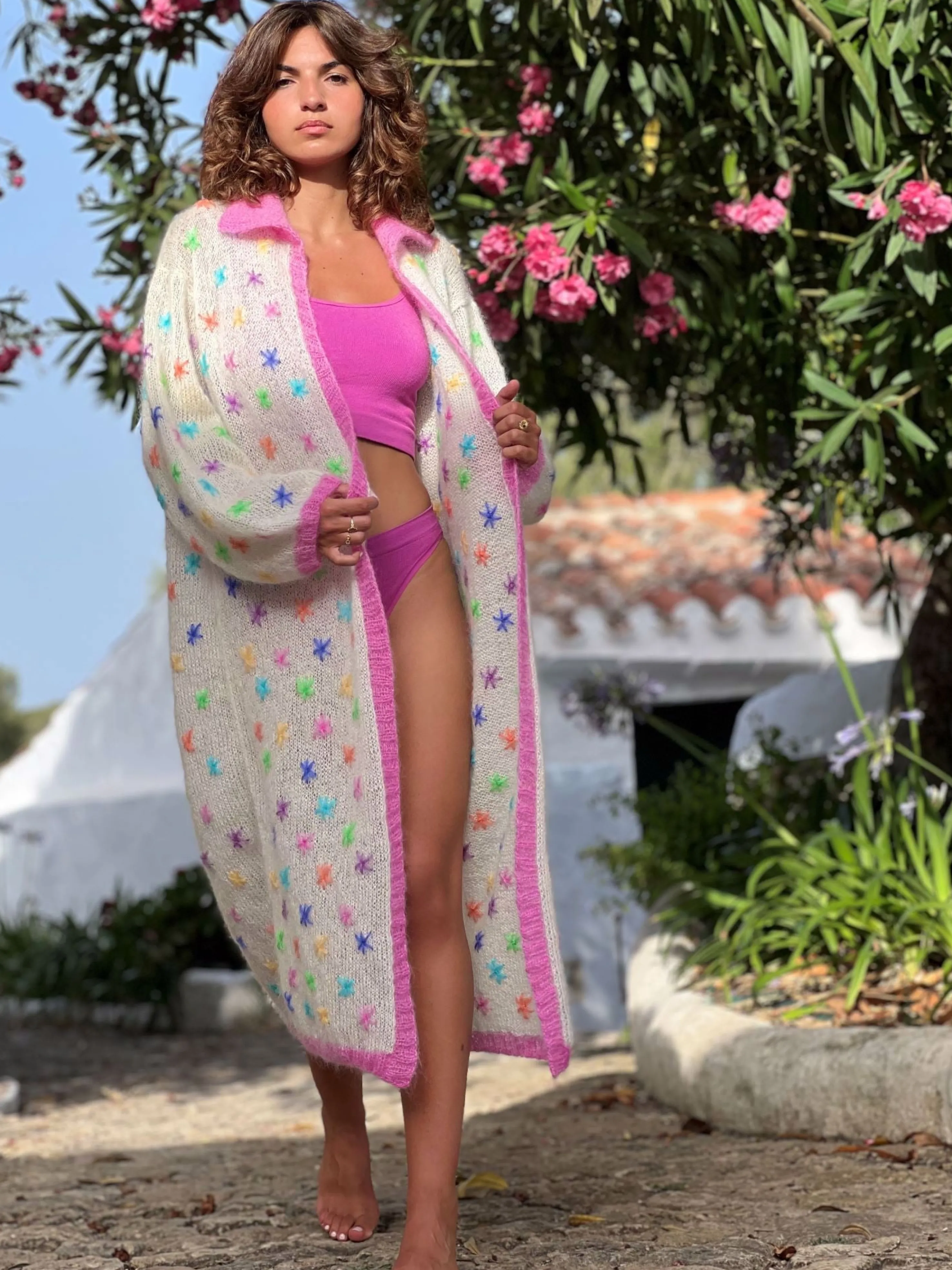 Rose Carmine Coats-COAT STARS